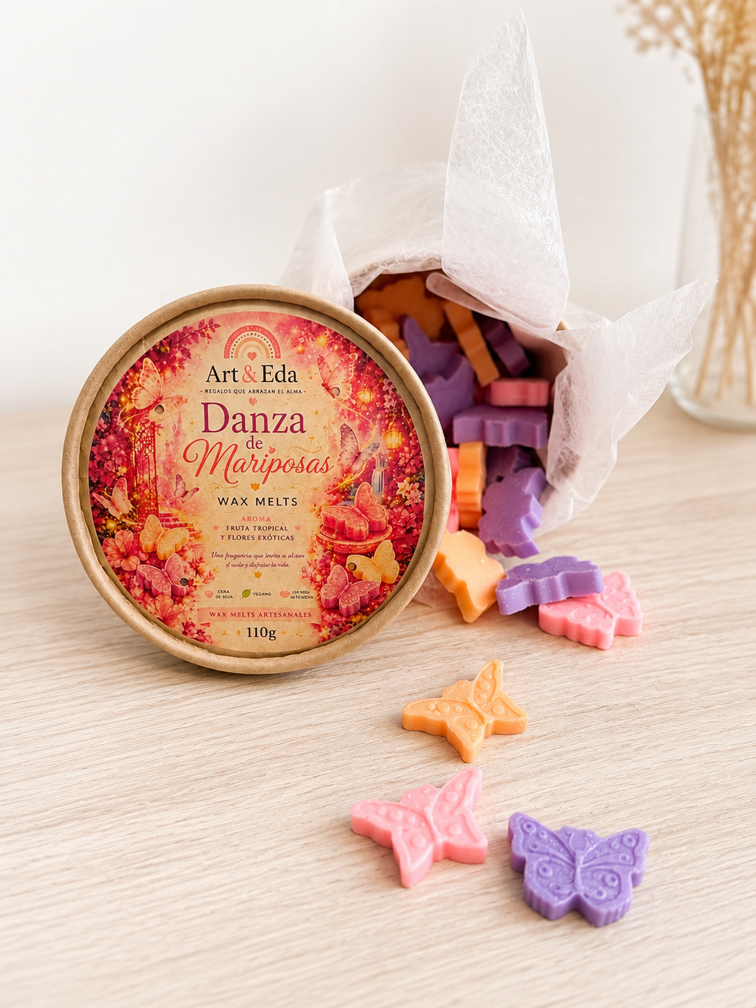 Wax Melts🦋"Danza de Mariposas"🦋 | Fruta Tropical y Flores Exóticas