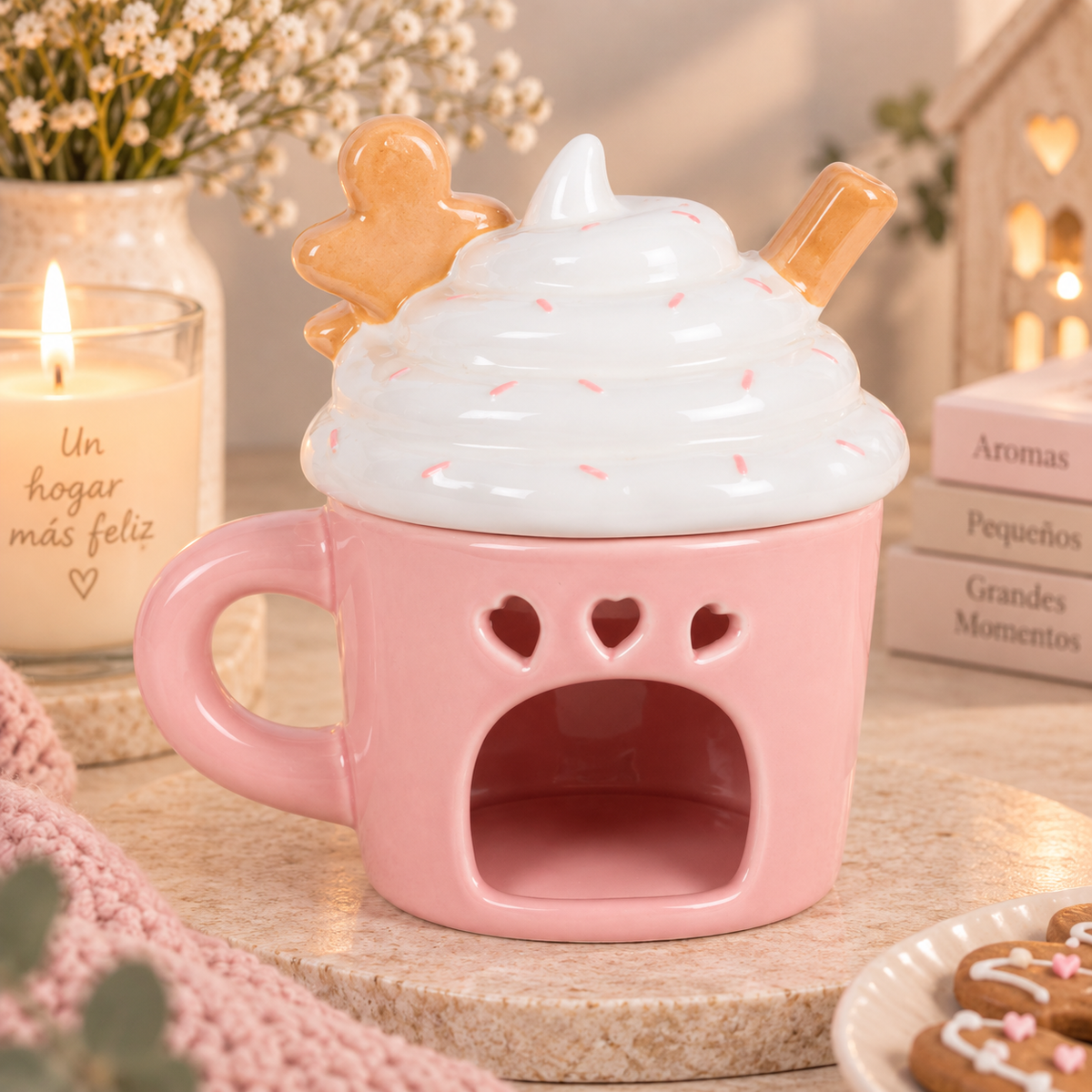 Quemador de Cera “Pink Latte”