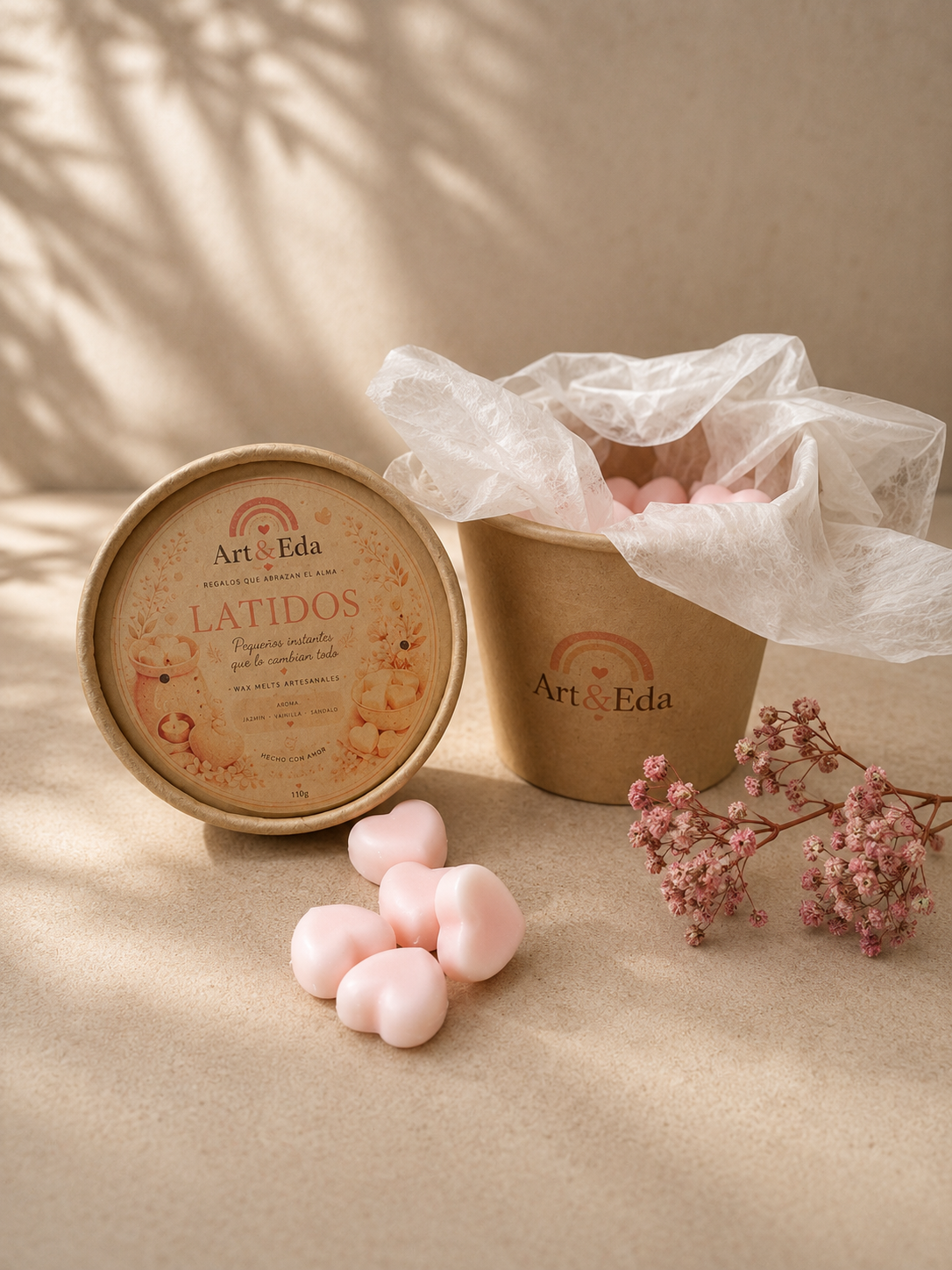 Wax Melts - 🤍 Latidos 🤍| Jazmín, Vainilla y Sándalo