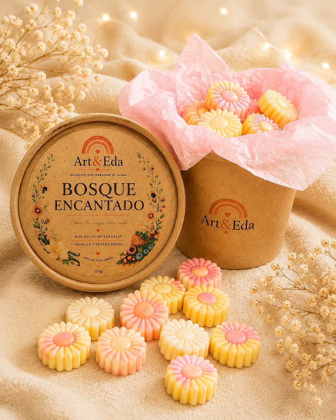 Wax Melts "Bosque Encantado" 🍄✨ | Vainilla y Frutos Rojos |
