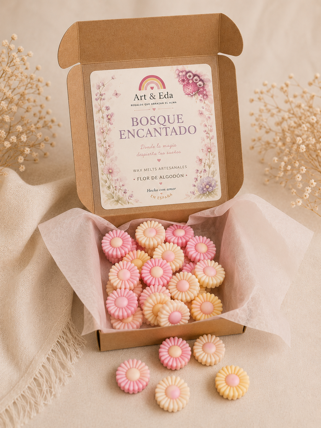 Wax Melts "Bosque Encantado" 🍄✨ | Vainilla y Frutos Rojos |