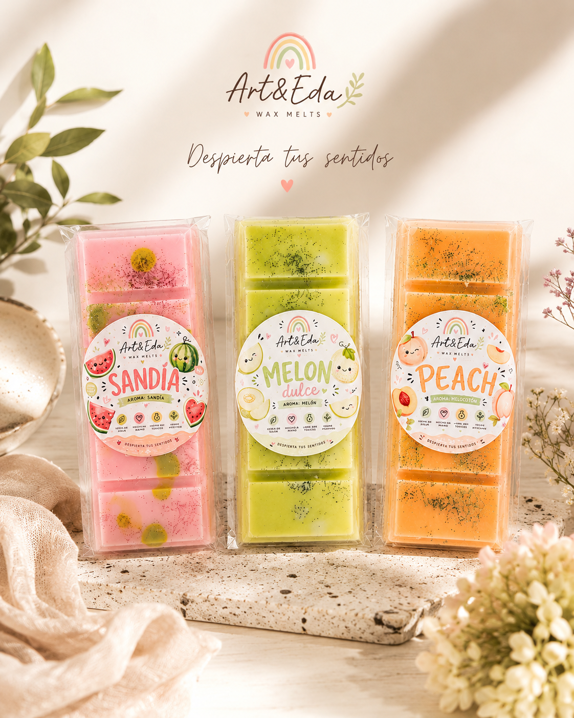 Fresh Fruit | Pack de Wax Melts Frutales