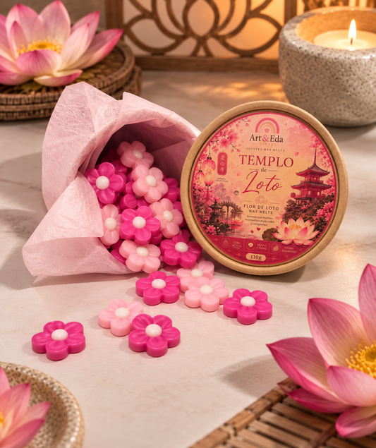 Wax Melts Templo de Loto – Flor de Loto